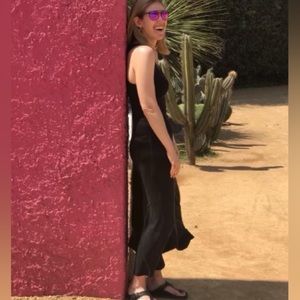 Black Rachel Comey Sleeveless Maxi Dress